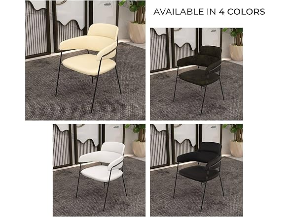 LeisureMod Axis Modern Dining Chair