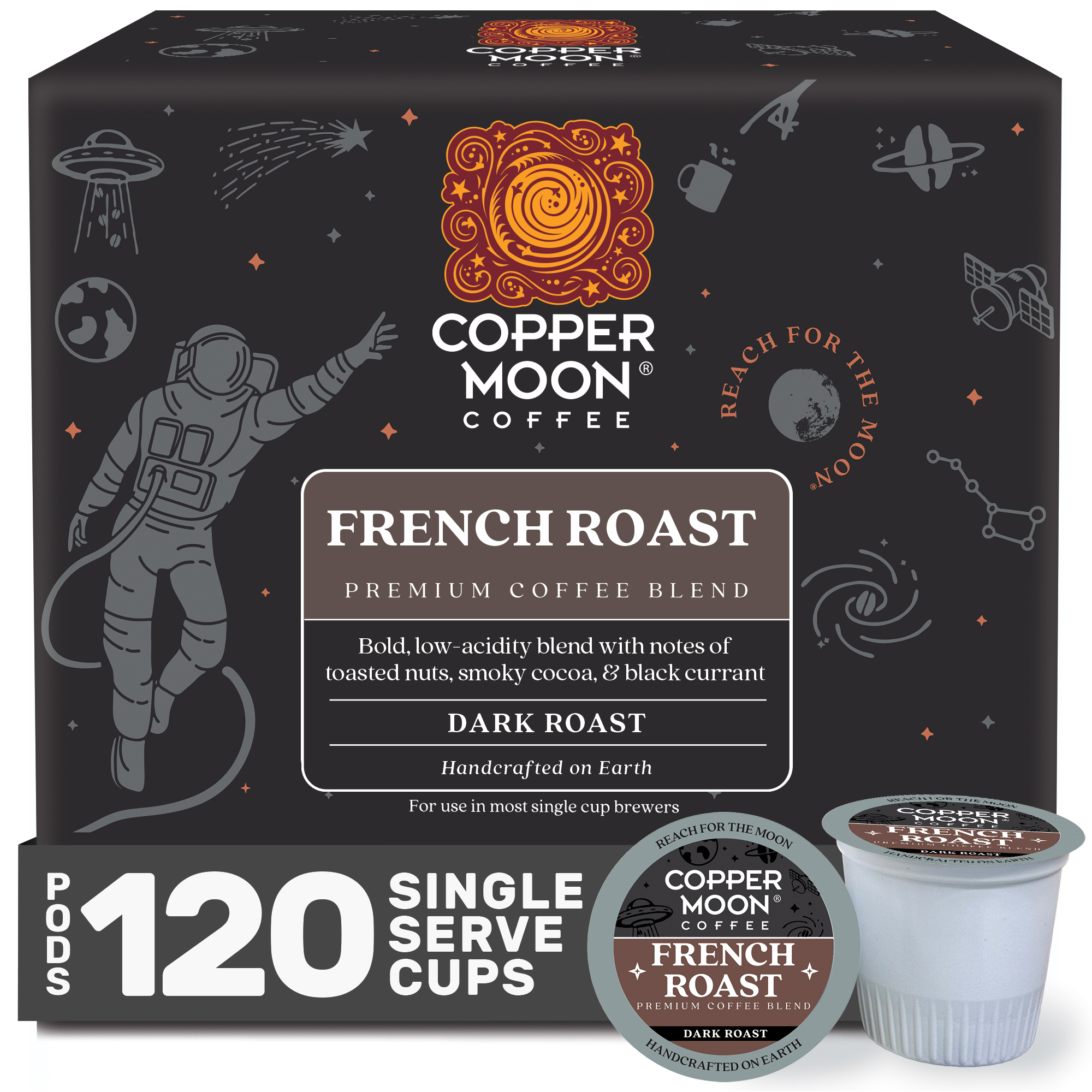 (120ct) Copper Moon Coffee K-cups (Your Choice) - Gallery 11