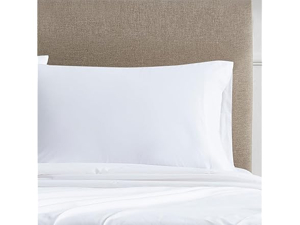 Linen Closet Cotton Percale King Pillowcases