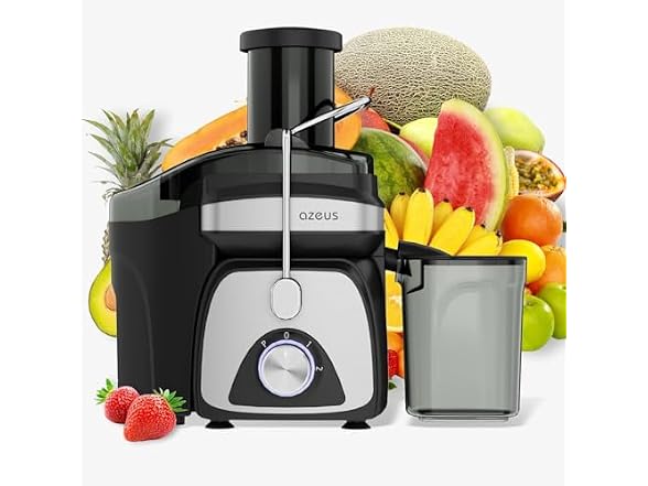 AZEUS Juicer Extractor with Titanium Blades