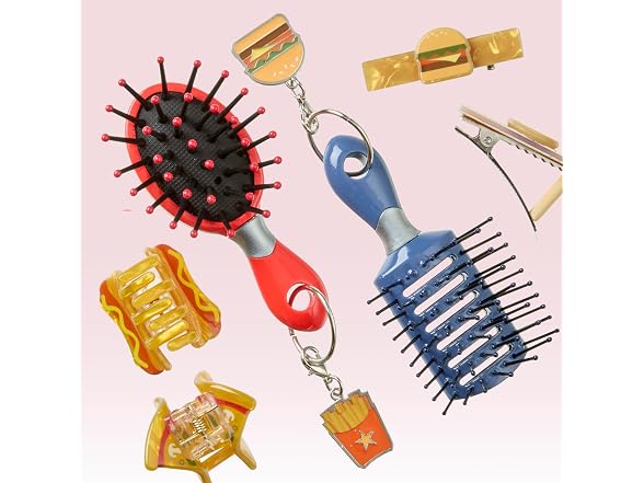 Conair 6PK Novelty Food-Themed Brush