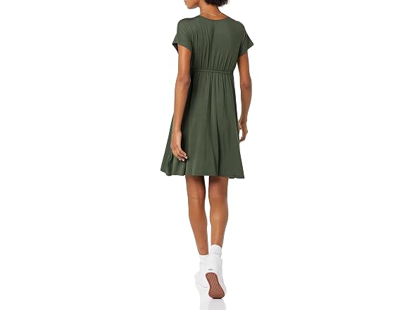 Amazon Essentials Women A-line Surplice Dress