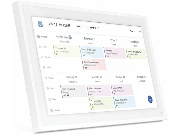 Aluratek 10" Smart WiFi Digital Calendar