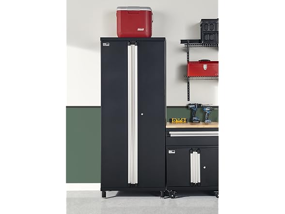 ClosetMaid ProGarage Tall Cabinet, Black - Gallery 9