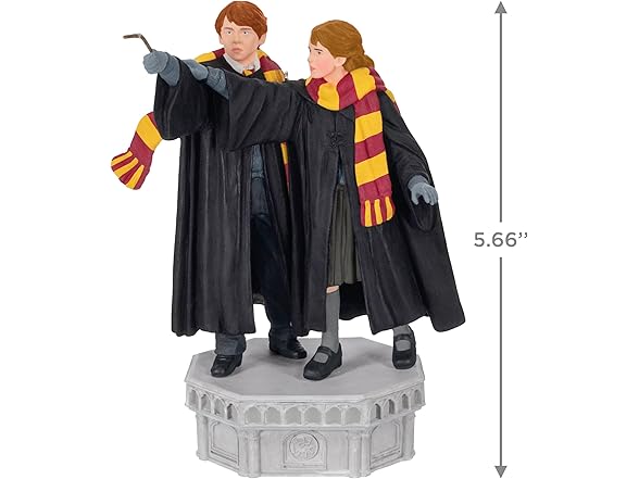Hallmark Harry Potter Ron & Hermione Ornament