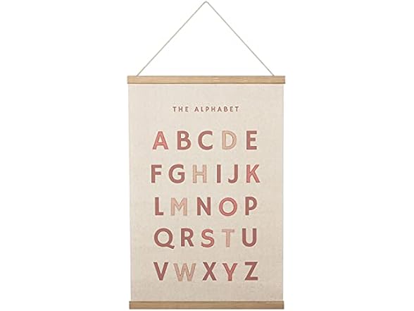Bon et Beau Embroidered Framed Poster