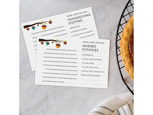 Printable Index Cards with Sure Feed