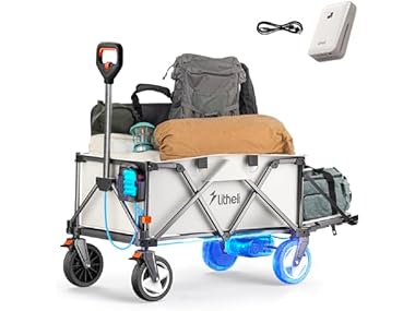 $89.99, Was $199.99, 55% Off! Litheli Electric Wagon Cart dealfomo