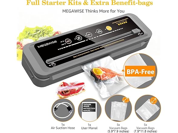 MegaWise Vacuum Sealer Machine