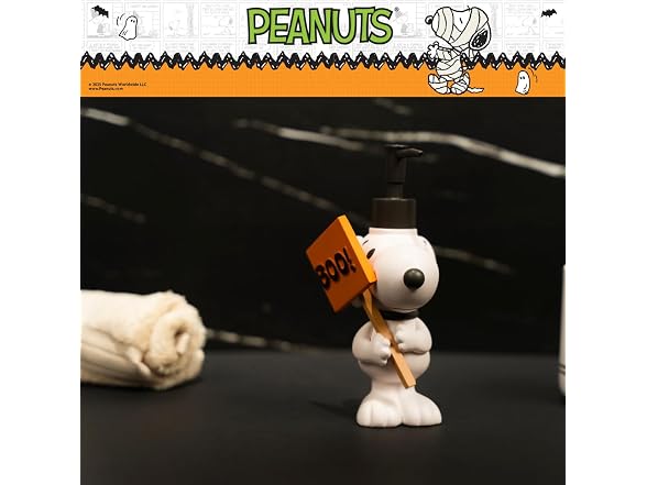 Peanuts Snoopy Resin Pump Dispenser