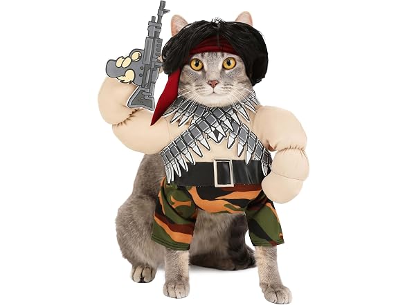 California Costumes Action Hero Pet Costume X-Small - Gallery 3