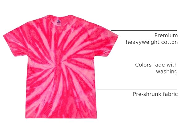 Colortone (XL) T-shirt Neon Bubblegum