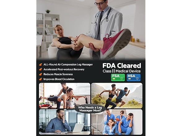 Air Compression Leg Recovery System