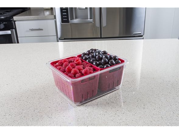 Kitchen Spaces Twin Colander Food Storage Container