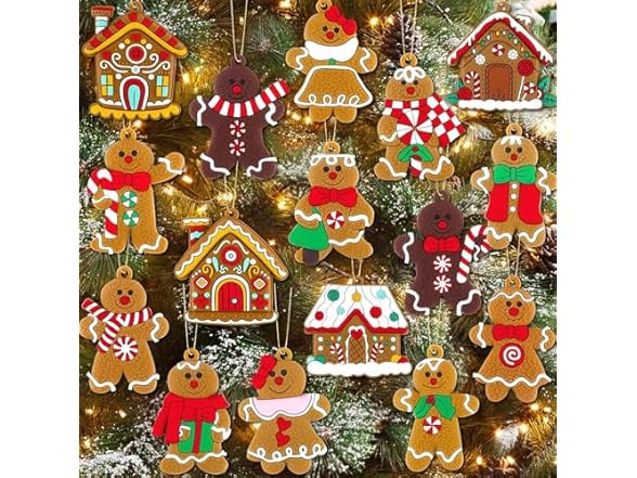 Generic 16Pcs Christmas Decorations