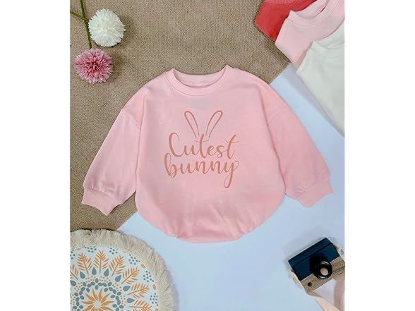 TinhUSromper Cute Bunny Graphic Rompers