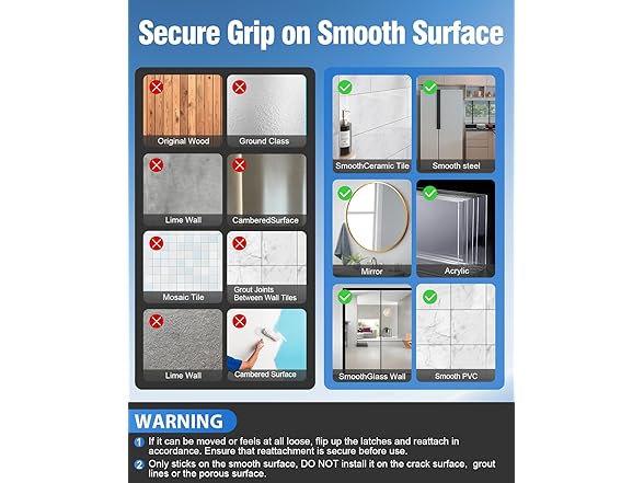 DOZAWA Grab Bars for Shower