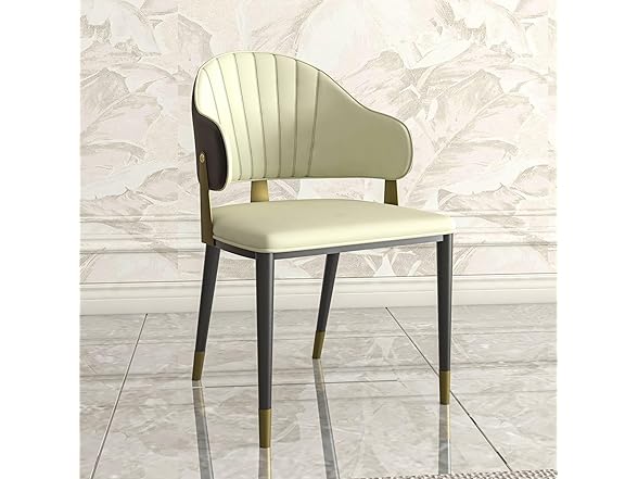 LeisureMod Aria Series Dining Chair 2Pk