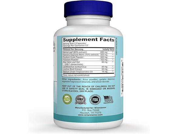 Mila Miamor 15 Day Gut Cleanse Detox