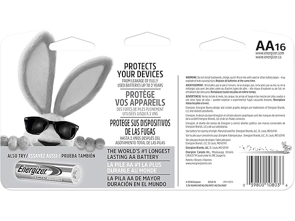 16ct Energizer MAX Double AA Battery