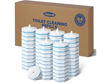 $19.99, Was $47.99, 58% Off! Caspeak 64 Count Toilet Wand Refills dealfomo