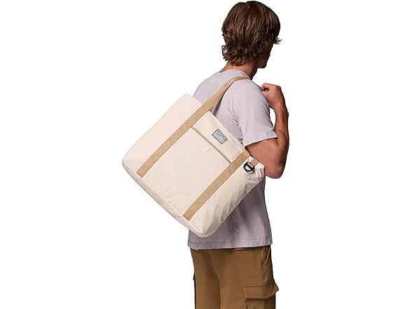 Columbia Unisex Cottonwood Creek Tote, Chalk/Beach, One Size