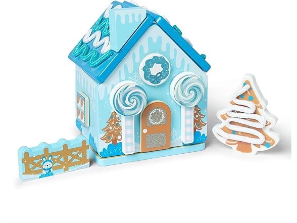 Melissa & Doug Gingerbread House Play Set f