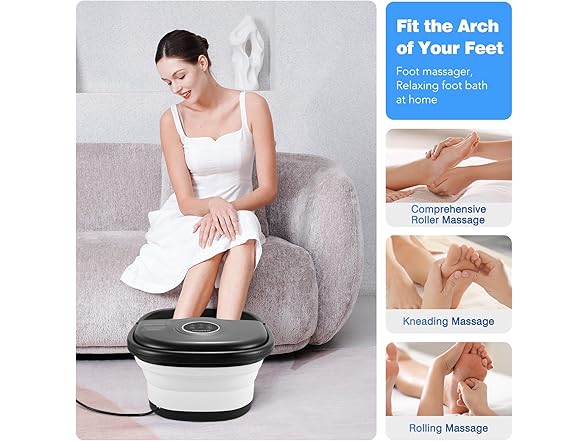 KNQZE Collapsible Foot Spa