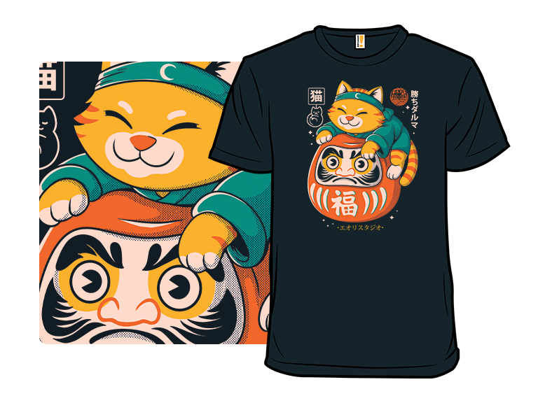 Neko Daruma Hug