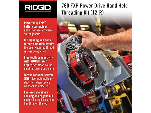 RIDGID 760 FXP Cordless Power Drive