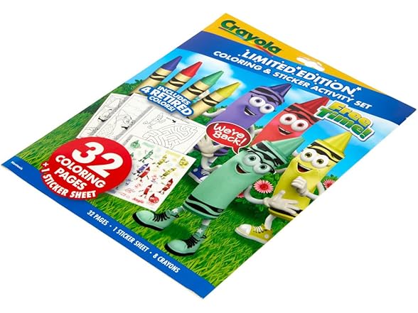 Crayola Retired Colors Coloring & Activity Set