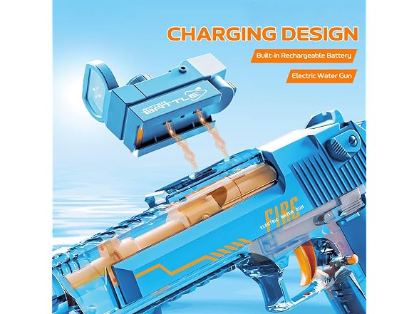 StimuVariety Electric Water Gun for Kids - Gallery 2