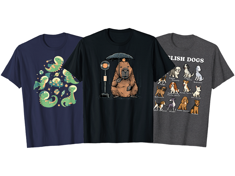 4 T-Shirts for $24 at Checkout!
