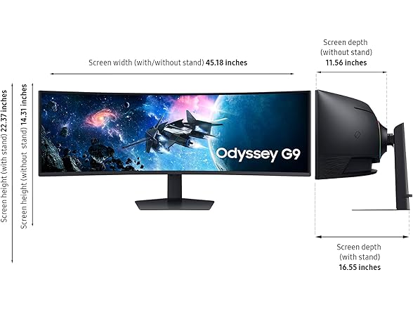 Samsung 49" DQHD Curved Monitor | LS49CG954ENXZA