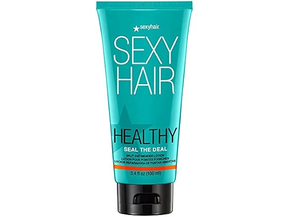(2 Pack) Sexy Hair Seal The Deal Split End Mender Lotion, 3.4 oz