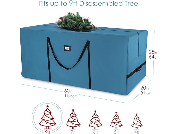 Hearth & Harbor 9 ft Rolling Christmas