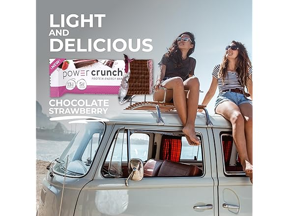 12Ct Power Crunch Protein Wafer Bars