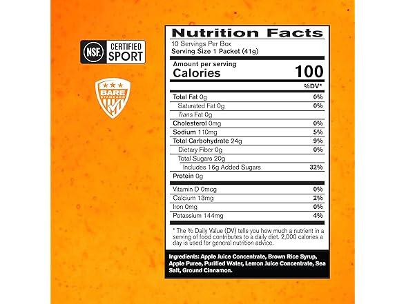 BPN Go Gel Apple Cinnamon, 10pk