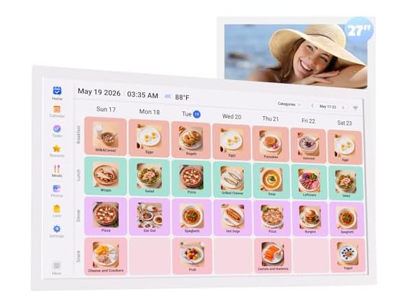 FULLJA 27" Smart Digital Calendar