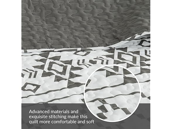 Whale Flotilla Quilt Queen Set