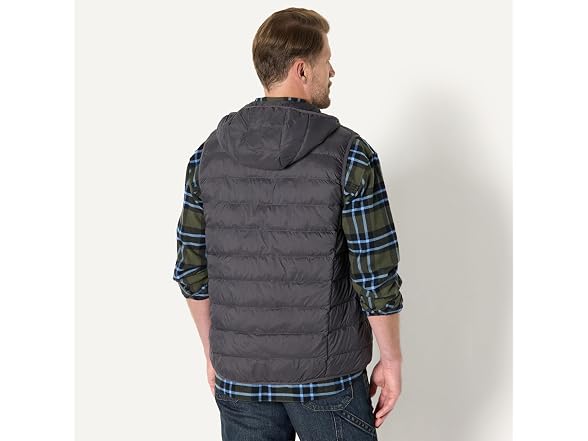 Amazon Essentials Men's Hooded Puffer Vest
