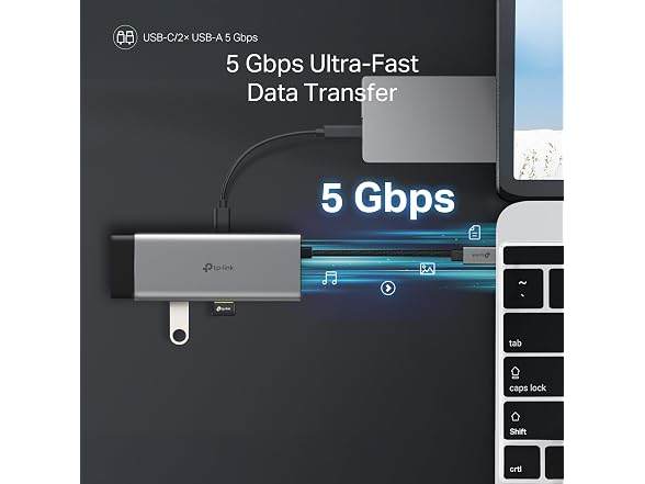 TP-Link USB C Hub 7-in-1 Multiport Adapter