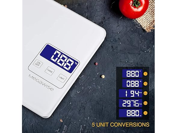 MegaWise Digital Kitchen Scale, 33lb