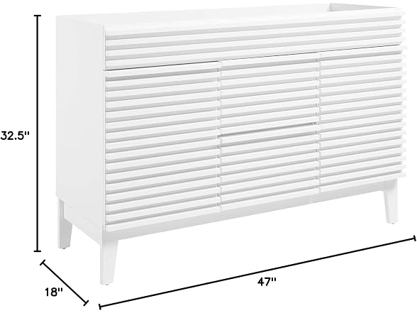 Modway Render 48" Double Sink Compatible