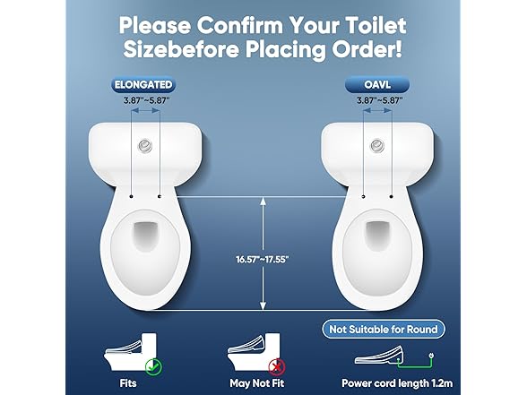 FVZ Smart Bidet Toilet Seat