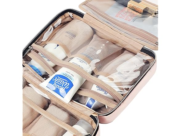NISHEL Travel Toiletry Bag for women