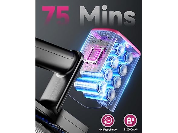 MYUAKO Cordless Vacuum Cleaner