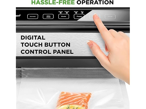 NutriChef Vacuum Sealer & Starter Kit