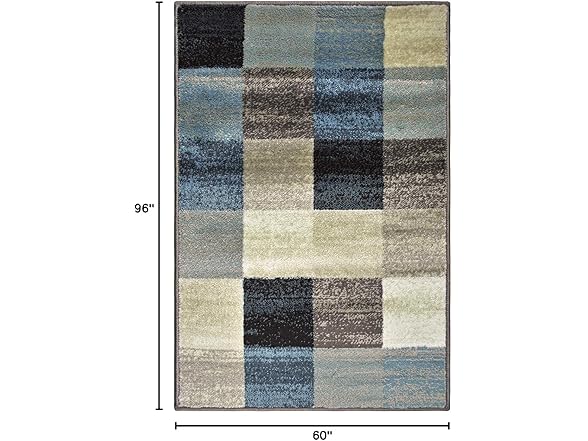 Superior Indoor Rug 5'x8' Majolica Blue