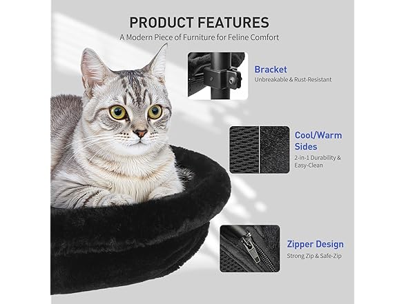 JSLIN Cat Desk Bed
